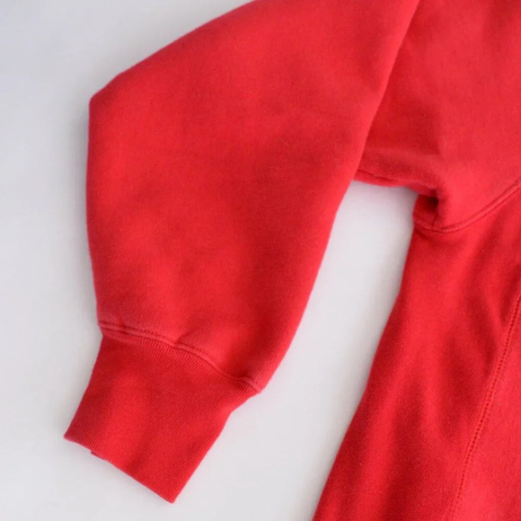 Vintage  Steve And Barry's Outfitters Ohio State Collegiate Red Crewneck Sweater - Picture 10 of 11